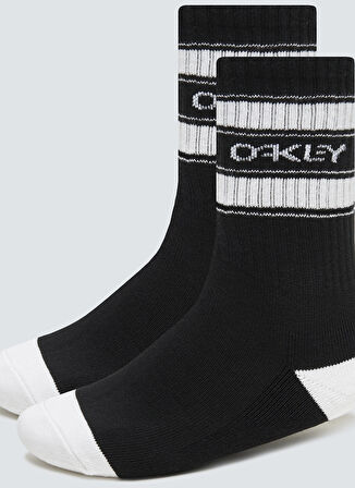 Oakley Siyah Erkek 3lü Çorap FOS900353 B1B ICON SOCKS (3 PCS)