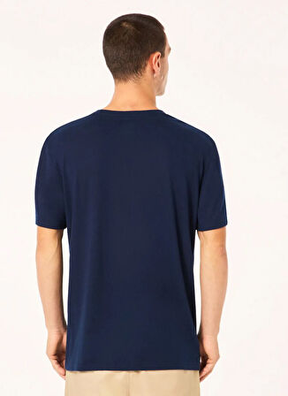 Oakley BARK NEW SS Lacivert Bisiklet Yaka Normal Düz Erkek T-Shirt