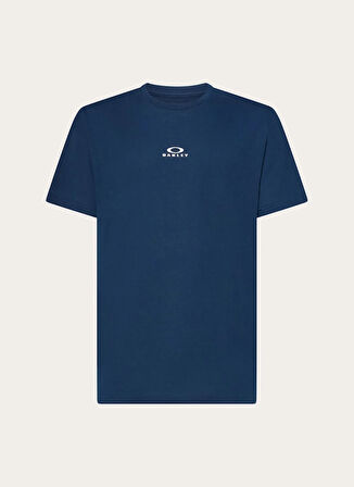 Oakley BARK NEW SS Lacivert Bisiklet Yaka Normal Düz Erkek T-Shirt