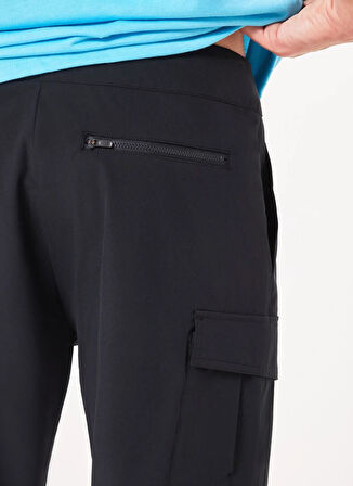 CAPE CARGO RC HYBRID 20" SHORT Siyah Normal Bel Normal Kalıp Erkek Kargo Şort