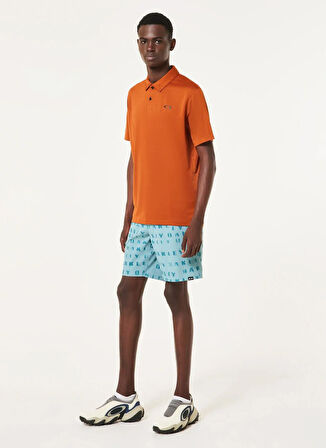 Oakley OAKLEY ICON TN PROTECT RC Turuncu Normal Düz Erkek Polo T-Shirt