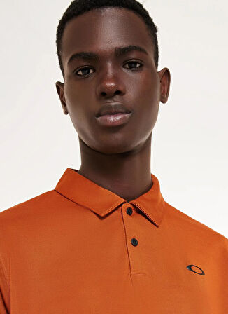 Oakley OAKLEY ICON TN PROTECT RC Turuncu Normal Düz Erkek Polo T-Shirt