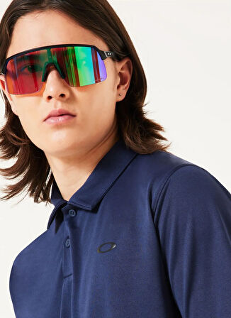 Oakley OAKLEY ICON TN PROTECT RC Lacivert Normal Düz Erkek Polo T-Shirt