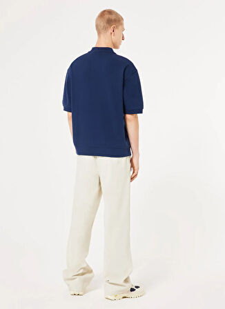 Oakley OAKLEY DRIVEN ZIP POLO Lacivert Normal Düz Erkek Polo T-Shirt
