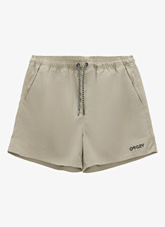 Oakley FOA404310Beach volley 16 Beachshort Haki Standart Düz Erkek Şort Mayo
