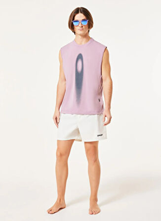 Oakley FOA404310Beach volley 16 Beachshort Beyaz Standart Düz Erkek Şort Mayo