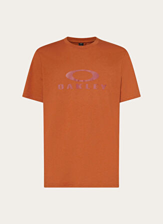 Oakley O BARK 2.0 Turuncu Bisiklet Yaka Normal Baskılı Erkek T-Shirt
