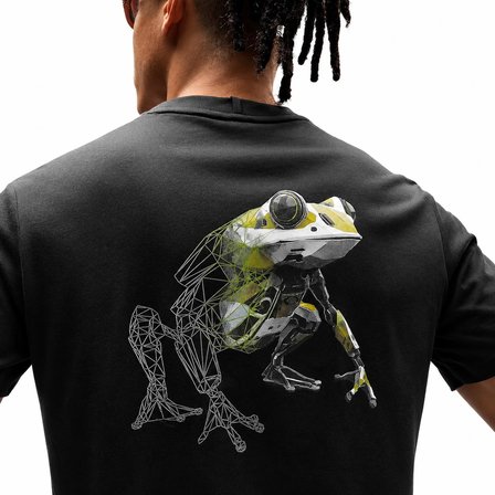 Oakley Futurescape Frog Erkek T-Shirt-FOA407927BLK