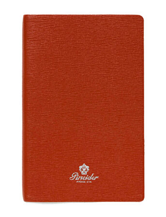 Pineider Defter Milano 9x14 cm Papaya Silver CNS1S099106600