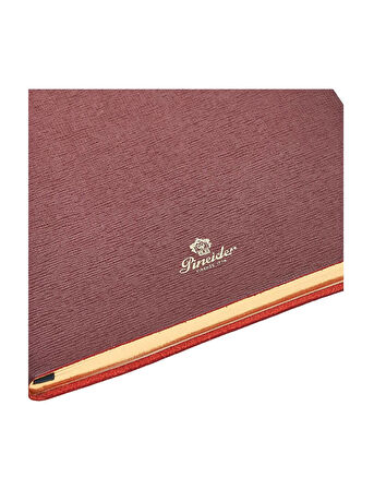 Pineider Defter Milano 14.5x21 cm Kırmızı Gold CNR1S099107378