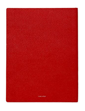 Pineider Defter Milano 19x25 cm Rosso Fu Si CNL1S099108601