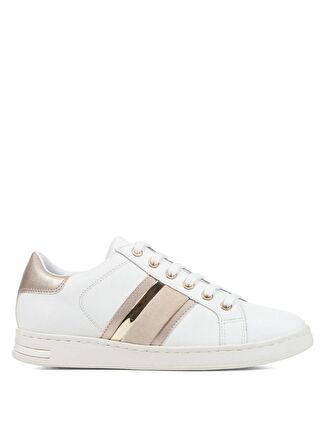 Geox Beyaz - Altın Kadın Sneaker D JAYSEN E
