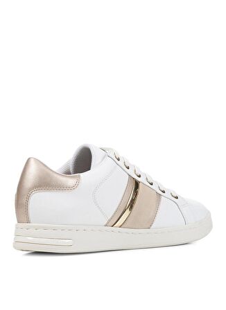 Geox Beyaz - Altın Kadın Sneaker D JAYSEN E