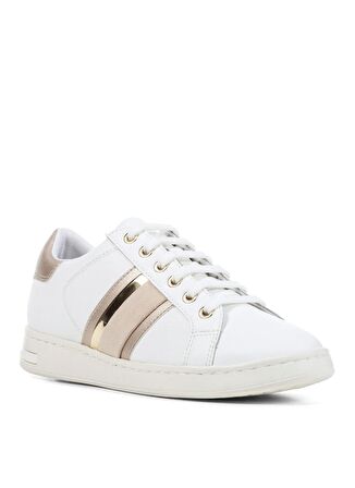 Geox Beyaz - Altın Kadın Sneaker D JAYSEN E