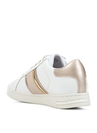 Geox Beyaz - Altın Kadın Sneaker D JAYSEN E