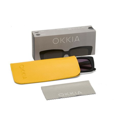 Okkia Elba Unisex Güneş GözlüğüSiyah / Lens : Siyah Gradyan