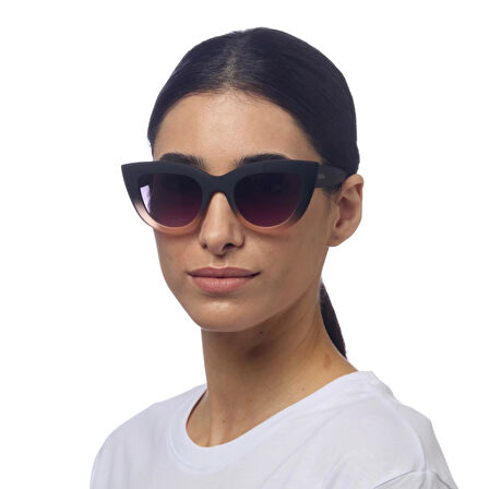 Okkia Claudia Big Cat Güneş Gözlüğü Black Rose