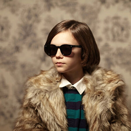 Okkialini Orlando Bambino Çocuk Güneş Gözlüğü Siyah 6-10 Yaş