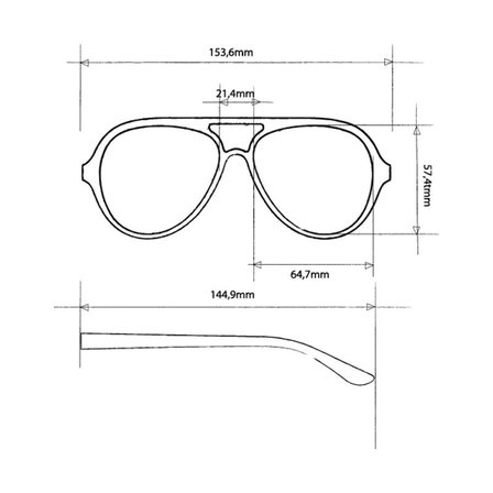 Okkia Alessio Unisex Güneş GözlüğüSiyah / Lens : Kırmızı