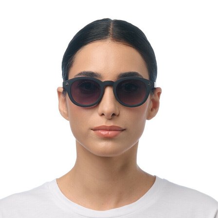 Okkia Milano Unisex Güneş Gözlüğü Siyah / Lens: Siyah Gradyan