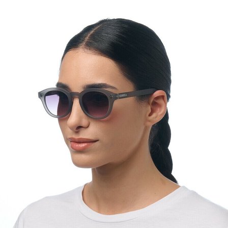 Okkia Milano Unisex Güneş Gözlüğü Transparan Gri / Lens: Siyah Gradyan
