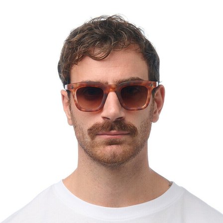 Okkia Firenze Unisex Güneş Gözlüğü Sahara Havana / Lens: Kahverengi Gradyan