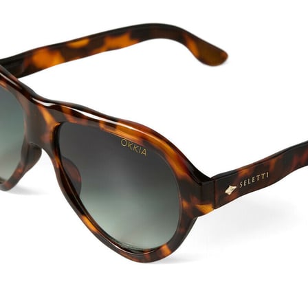 Seletti X Okkia Florida Yeşil Gradyan Güneş Gözlüğü