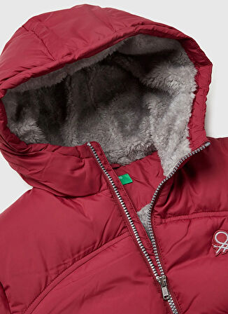 Benetton Bordo Erkek Çocuk Şişme Mont
