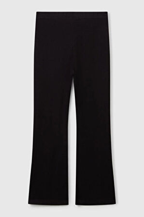 United Colors of Benetton Kız Çocuk 3DKECF037-25K İspanyol Tayt Siyah