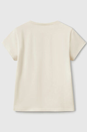 Benetton Kız Çocuk Tişört
