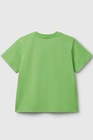 United Colors of Benetton Erkek Çocuk Tokyo T shirt A.Yeşil 35RYG10I7 
