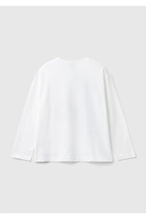 United Colors Of Benetton Erkek Lacivert Tişört (Model Kodu: 224A3I1Xg10F2 )