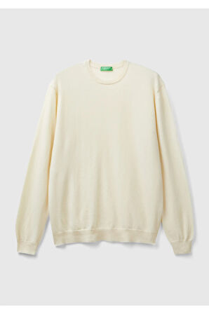 United Colors Of Benetton Erkek Krem Kazak (Model Kodu: 124A1002U1G34 )