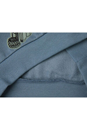 United Colors Of Benetton Erkek Antrasit Sweatshırt (Model Kodu: 3J4Eg10Gk )