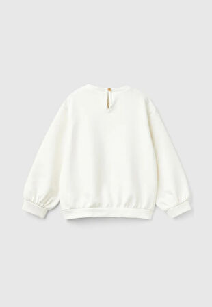 Benetton Kız Bebek Sweatshirt 34JZG10FQ-24K