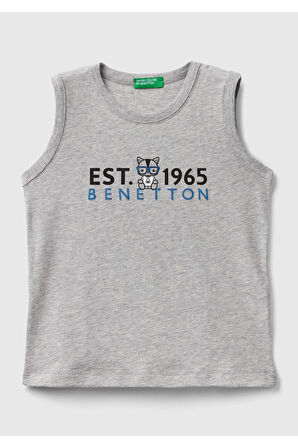 United Colors Of Benetton Erkek Fuşya  Tişört (Model Kodu: 224P3I1Xg10Eh )