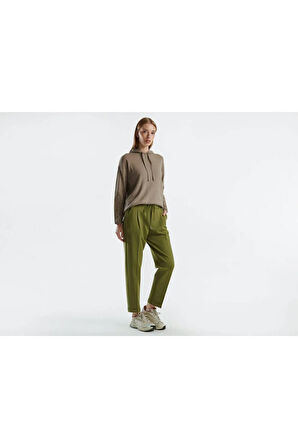 United Colors Of Benetton Kadın / Kız Haki Pantolon (Model Kodu: 124P4Dı4Df00J )
