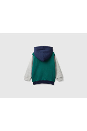 United Colors Of Benetton Erkek Yeşil Sweatshırt (Model Kodu: 3Eb5G503E )