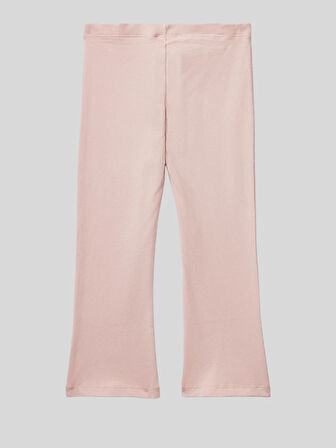 Benetton Kız Çocuk İspanyol Paça Tayt 1-6 Yaş Pembe