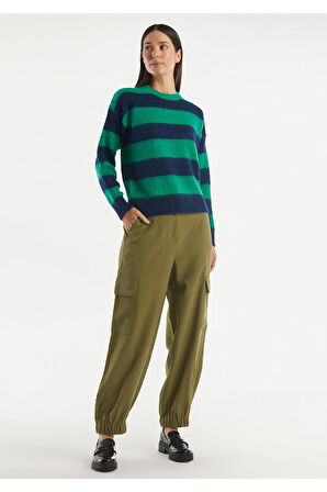 United Colors Of Benetton Kadın / Kız Haki Pantolon (Model Kodu: 123A4Wwjdf06I )