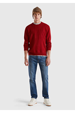 United Colors Of Benetton Erkek Pembe Kazak (Model Kodu: 124A1002U1G34 )