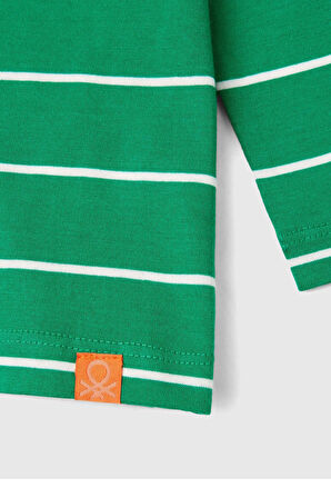 United Colors Of Benetton Erkek Beyaz Tişört (Model Kodu: 224A3I1Xg10Fc )