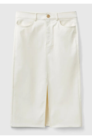 United Colors Of Benetton Kadın / Kız Ekru Etek (Model Kodu: 124A4Sqpd003W )