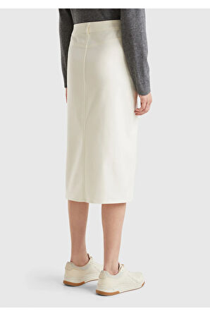 United Colors Of Benetton Kadın / Kız Ekru Etek (Model Kodu: 124A4Sqpd003W )