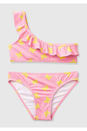United Colors Of Benetton Kadın / Kız Pembe Bikini (Model Kodu: 624P3Wum0K02E )