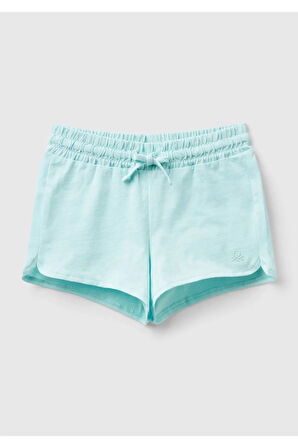 United Colors of Benetton Kız Çocuk Mavi Şort Model Kodu: 224P3I1XG900N