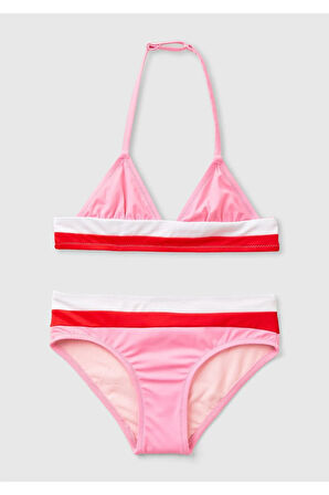 United Colors Of Benetton Kadın / Kız Pembe Bikini (Model Kodu: 624P3L030K01Z )