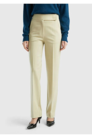 United Colors Of Benetton Kadın / Kız Bej Pantolon (Model Kodu: 124P4Yeadf064 )
