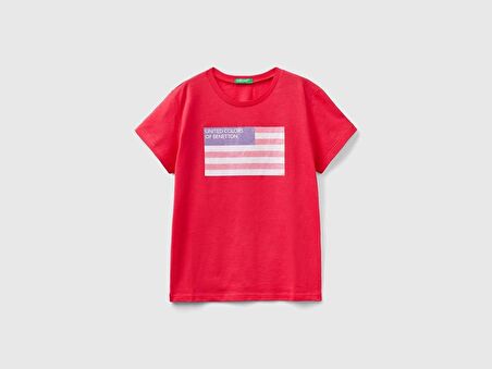 Unıted Colors Of Benetton Kız Çocuk Tshirt 3I1XC10H8