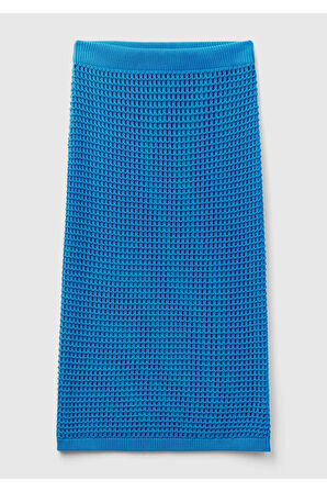 United Colors Of Benetton Kadın / Kız Mavi Etek (Model Kodu: 124P101Td001D )